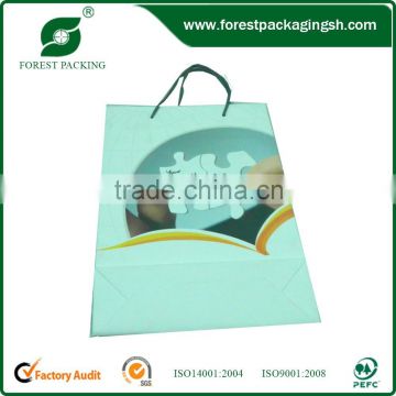 KRAFT PAPER BAG & SHOPPING BAG WITH PAPER HANDLE