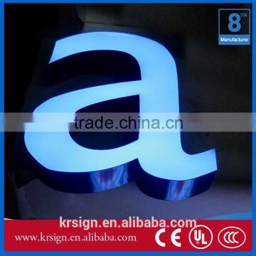 Custom Colorful 3D Illuminated Logo Led Channel Letter Sign on Sale photo-5