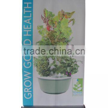 outdoor rolling stand for plant tradeshow