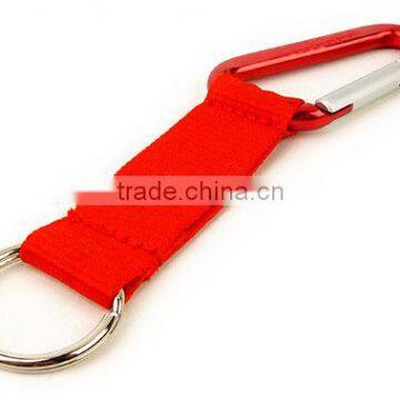 Lanyard with carabiner/metal band lanyards/carabiner keychain lanyard