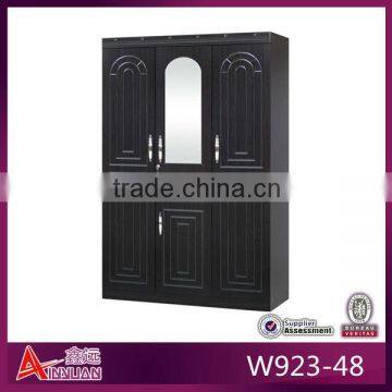 W923-48 european style wardrobe with wardrobe shutter door design