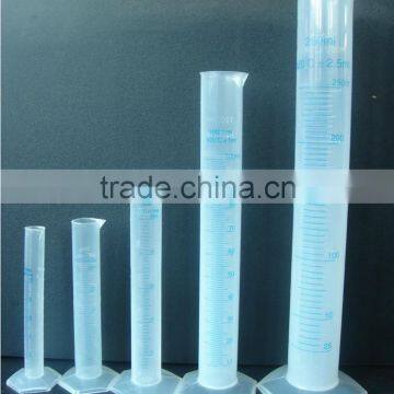 plastic PP laboratory 1000ml measuring cylinder