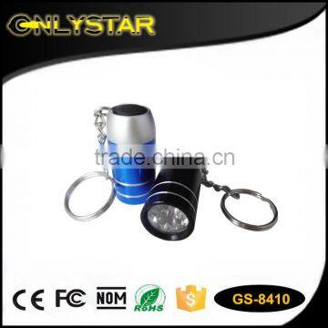 Onlystar GS-8410 best led flashlight hand torch light keychain flashlight mini keychain flashlight