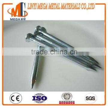 Svender Supply Harp Diamond Point Smooth Shank Electro Galvanized Steel Concrete Nail photo-5