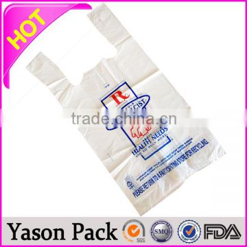 Yason hot sales pe handle bagpocket mail bagbag in box oil