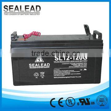 best price lead acid battery 12v 120Ah gel battery