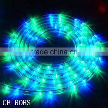 3 Wires 100m Rope Light Round With Controller Color Changing