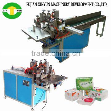 china supplier semi automaic napkin packing machine cost