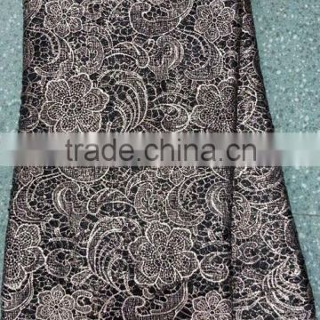 african high grade fashion guipure lace water soluble lace chemical lace fabric wddiing lace party lace