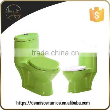 Dennis 1999G Kids Green Colored Washdown Purple Toilets