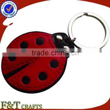 2013 personalized ladybug ladybird keychain with custom logo