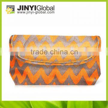 2014 multifunction cosmetic kit bag jacquard fabric