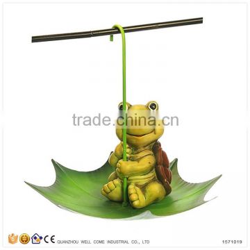 Ceramic Turtle Birdfeeder Garden Decoration Outdoor