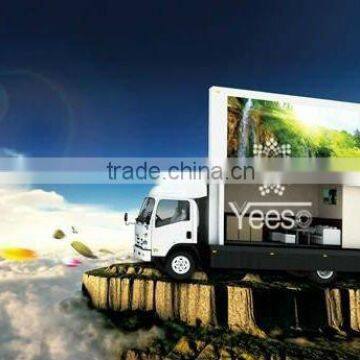 201 3Hot!!! YES-V8 Outdoor Advertising Mobile LED Vehicle,LED Truck,LED Trailer,Scrolling Light Box