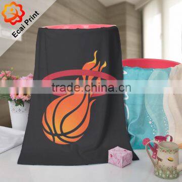 Hot sale creative heat transfer digital printing beach towel