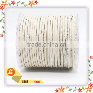 Purple Fashion Leather Cord, Jewelry Round Sheepskin Leather Cord,popular Bracelet String photo-5