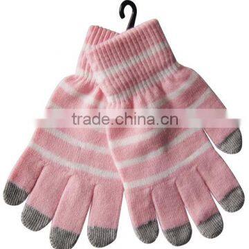 Customized Knitted Winter Touch Screen Glove