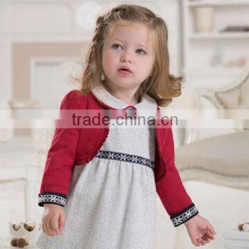 DB1427 dave bella autumn 2014 girls sweater infant clothes children cardigan kids children sweater clothes baby cardigan