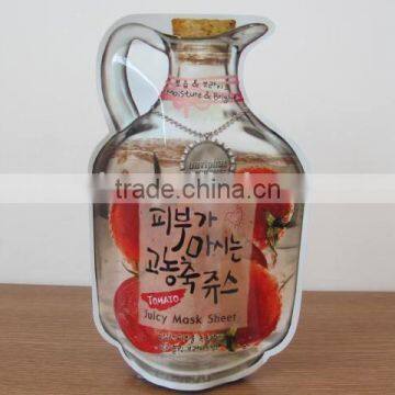 Special shape tomato juice bag
