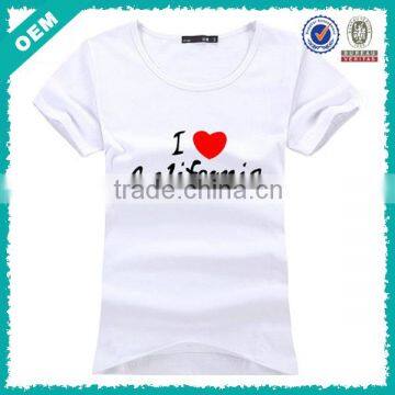 Hot sale ! korean pretty girls fashion silkscreen printing t-shirt (lyt-0400023)