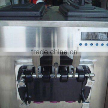 3flavor ice cream freezer machine