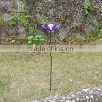 Glass ball Led garden decorative solar stake lights(SO3386)