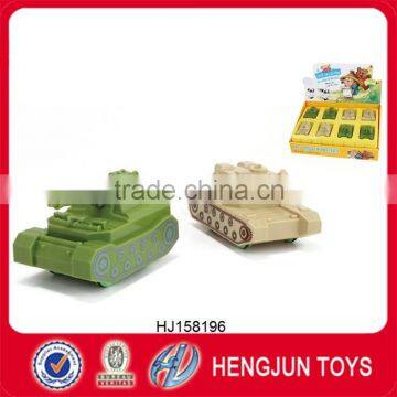 Promotion toy cartoon tanks pull back toys