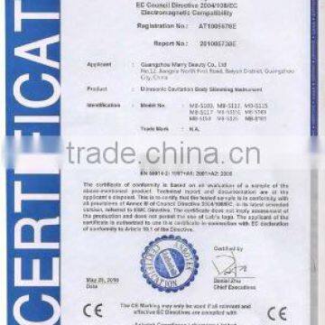 CE certification of ultrasonic lipsuction machine
