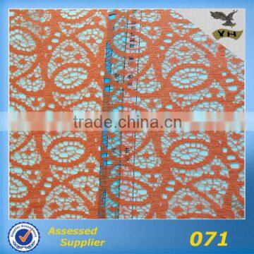 2014 shining gold lace fabric gold guipure lace fabric for dress