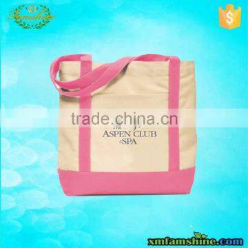 reuseable cotton high quality shopping bag