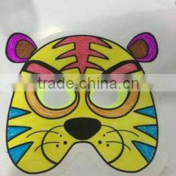 Multi Design Colorful Masquerade Party Cosplay Full Face PVC Mask