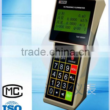 Hand-held ultrasonic flow meter TUF-2000H