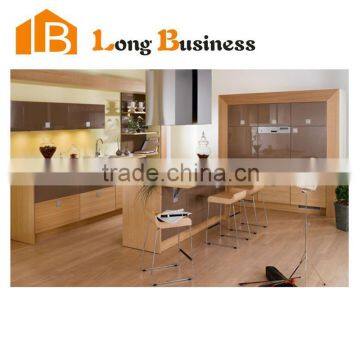 LB-JX1092 OEM modular kitchen design for lacquer kitchen cabinet