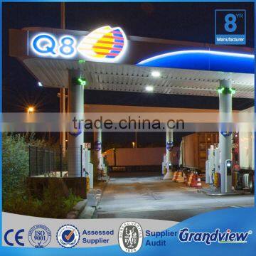 Advertising petrol pylon sign with led gas station price sign boards