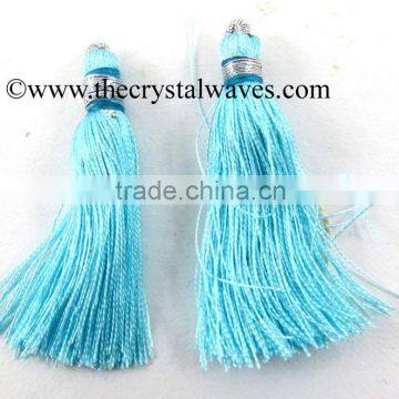 Sky Blue Color Tassels