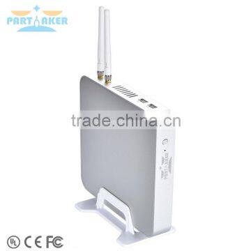 Partaker P2 Personal Mini PC With Celeron 1037u Fanless Embedded pc Personal pc Computer