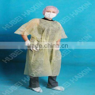 Hubei Haixin CE FDA Approved PP Isolation Gown