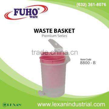 8800-B - Plastic Waste Bin with Pedal (Philippines)