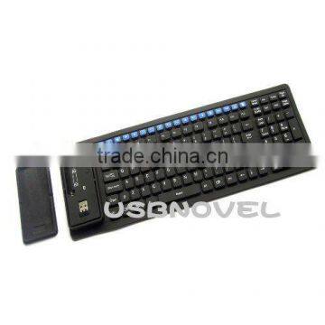 125 keys multimedia flexible Bluetooth keyboard