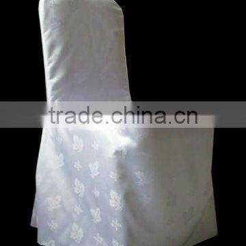 Polyester Jacquard banquet chair cover for wedding