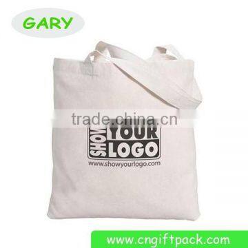 Promotional Gift Cotton Canvas Tote Bag with Logo Screen Printing