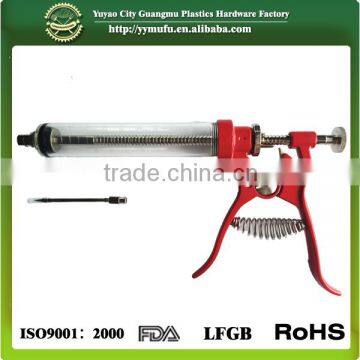 Easy to use and to clean Continuous adjustable injector