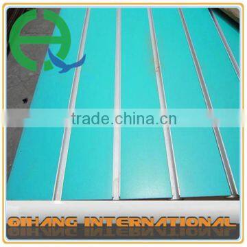 best price slatwall/grooved board/slatwalll mdf