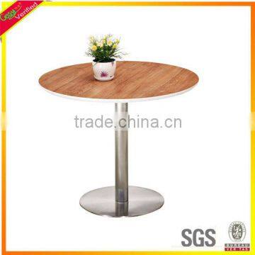 Coffee Table, Metal Leg Table, Round Drinking Table