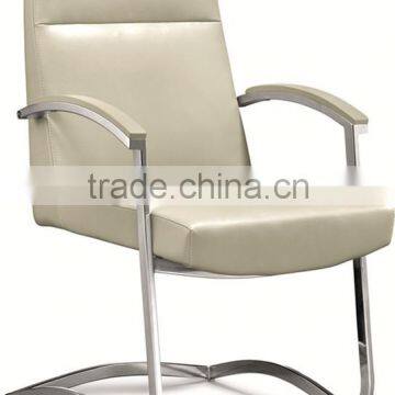 Luxury office furniture armrest leather meeting chair