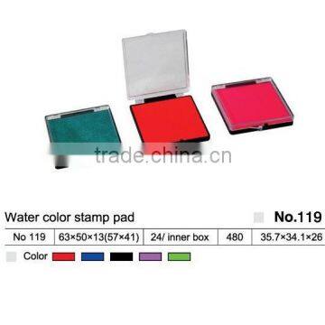 water color ink stamp pad,non-toxic office ink pad