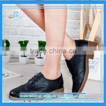 Lady's cow leather brogue boots many color to choose new style