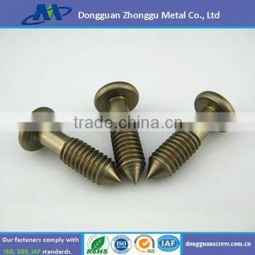 Manufacturing high quality stainless steel knurled screw