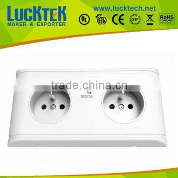 FRENCH Type POWER Socket USB Wall Socket