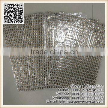 Rectangle Golden High Quality Best Roll Mesh trimming For Party